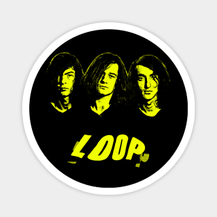 LOOP -------- Original Psychedelic Fan Design Magnet